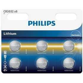 Knappcellsbatteri litium Philips CR2032