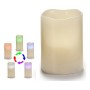 LED Kerze Weiß 7,5 x 10 x 7,5 cm (6 Stück)