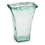 Vase 27 x 34,5 x 14 cm Kristall Durchsichtig (2 Stück)