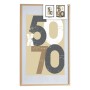 Photo frame 62,5 x 2,5 x 92,5 cm Natural Plastic MDF Wood (6 Units)