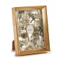 Photo frame 15,2 x 20,2 x 3,5 cm Golden Plastic Glass (6 Units)