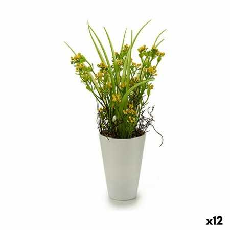 Dekorativ växt Blomster Plast 12 x 30 x 12 cm (12 antal)