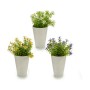 Decorative Plant Flower 12 x 20 x 12 cm Plastic (12 Units)