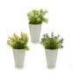 Plante décorative Fleur 12 x 20 x 12 cm Plastique (12 Unités)