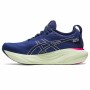 Running Shoes for Adults Asics Gel-Nimbus 25 Lady Navy Blue