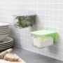 Abnehmbare selbstklebende Kochbehältnisse Handstore InnovaGoods Packung mit 2 Einheiten grün Kunststoff (Restauriert A+)