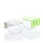 Löstagbara Självhäftande Köksbehållare Handstore InnovaGoods Förpackning med 2 masker Grön Plast (Renoverade A+)