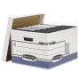 Datei-Box Fellowes Blau Weiß (29,4 x 38,7 x 44,5 cm)