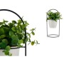 Plante décorative Volets Ronde Métal Plastique 21 x 30 x 21 cm (8 Unités)