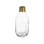 Vase Face Transparent Glass 11 x 24,5 x 12 cm (6 Units)