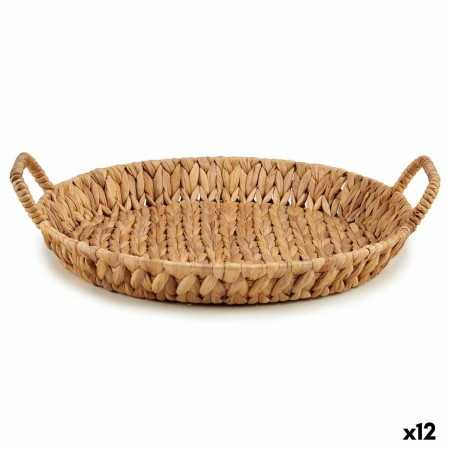 Centerpiece Brown Metal Water hyacinth 41,5 x 10,5 x 38 cm (12 Units)