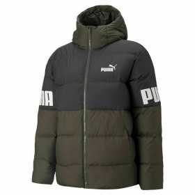 Men's Sports Jacket Puma Dark green M (Refurbished A)