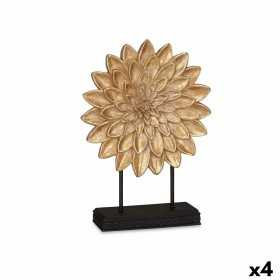 Decorative Figure Mandala Golden 29 x 39 x 10 cm (4 Units)