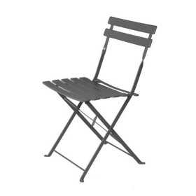 Kerti szék Sira Grafit Stål 41 x 46 x 80 cm (2 antal)