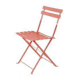 Kerti szék Sira Orange Stål 41 x 46 x 80 cm (2 antal)