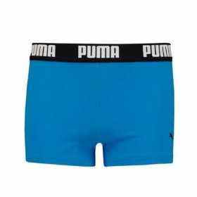 Boxer de Bain pour Enfants Puma Swim Logo Bleu