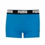 Boxer de Bain pour Enfants Puma Swim Logo Bleu