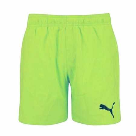 Men’s Bathing Costume Puma Swim Medium Length Lime green