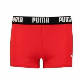 Badbyxor för Barn Puma Swim Logo Röd