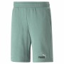 Short de Sport pour Homme Puma Ess+ 2 Cols Vert