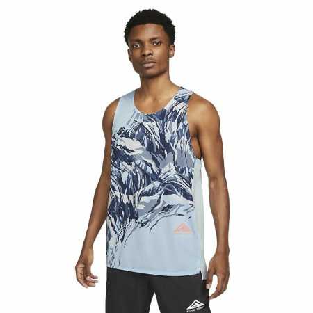 Tank Top Nike Dri-FIT Rise 365 Blue Cyan Men