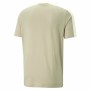 T-shirt Puma Ess Block X Tape Beige Män