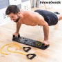 Planche de Pompes Push-Up avec Bandes de Résistance et Guide d'exercices Pulsher InnovaGoods (Reconditionné C)