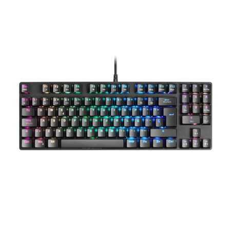 Gaming Keyboard Mars Gaming MKREVOPRORES LED RGB Black Spanish Monkey (1 Piece)