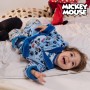 Kinder-Morgenmantel Mickey Mouse Blau