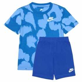 Ensemble de Sport pour Enfants Nike Dye Dot Bleu