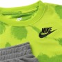 Ensemble de Sport pour Enfants Nike Dye Dot Vert citron