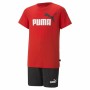 Träningskläder, Barn Puma Set For All Time Röd