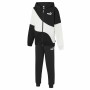 Survêtement Enfant Puma Power Cat Fleeze Noir