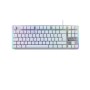 Gaming Keyboard Newskill Gungnyr TKL Pro Ivory LED RGB Spanish Qwerty White