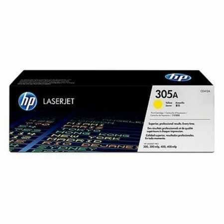 Original Toner HP CE412A Gul