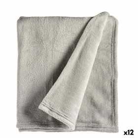 Blanket Grey 125 x 0,5 x 150 cm (12 Units)