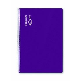Notebook ESCOLOFI 5 Units Violet Quarto