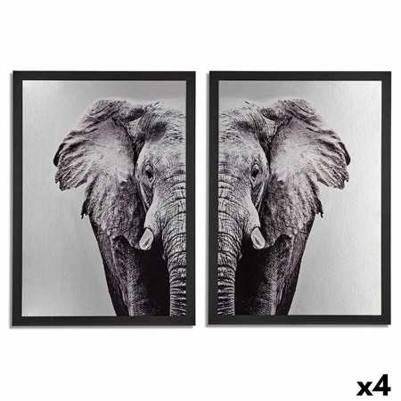 Bild Elefant Spanplatte 1,5 x 107 x 77 cm (4 Stück)