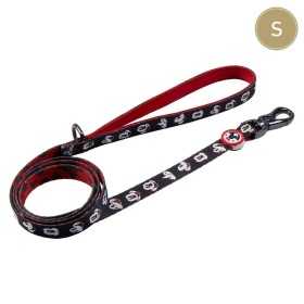Dog Lead Mickey Mouse Black