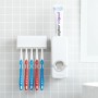 Tandkrämsdoserare med tandborsthållare Diseeth InnovaGoods Vit (Renoverade A)