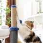 Kratzbaum Massagegerät mit Ball für Katzen Miausage InnovaGoods Bunt Metall 30 x 40 cm (Restauriert B)