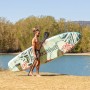 Aufblasbares Paddel-Board mit Zubehör Milos InnovaGoods 10' 305 cm Blau (Restauriert A)