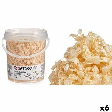 Decorative Shavings 1,4 L Natural (6 Units)