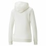 Damen Sweater mit Kapuze Puma Essentials Embroidery Weiß
