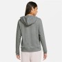 Damen Sweater mit Kapuze Nike Sportswear Gym Vintage Dunkelgrau