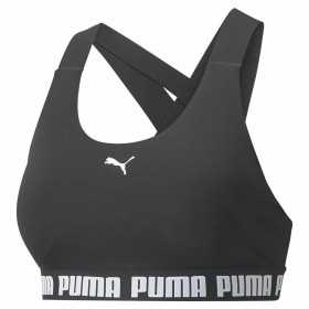 Sports Bra Puma Mid Impact Feel it Black