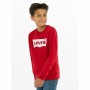 Sweat sans capuche enfant Levi's Batwing Crewneck Rouge