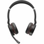 Headphones with Microphone Jabra Evolve 75 MS Stereo Black