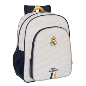 Schulrucksack Real Madrid C.F. Weiß 32 X 38 X 12 cm