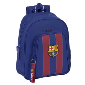 School Bag F.C. Barcelona Red Navy Blue 27 x 33 x 10 cm